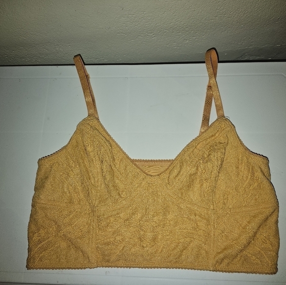 Free People Stretch-Lace Soft Bralette Tank - Picture 2 of 6